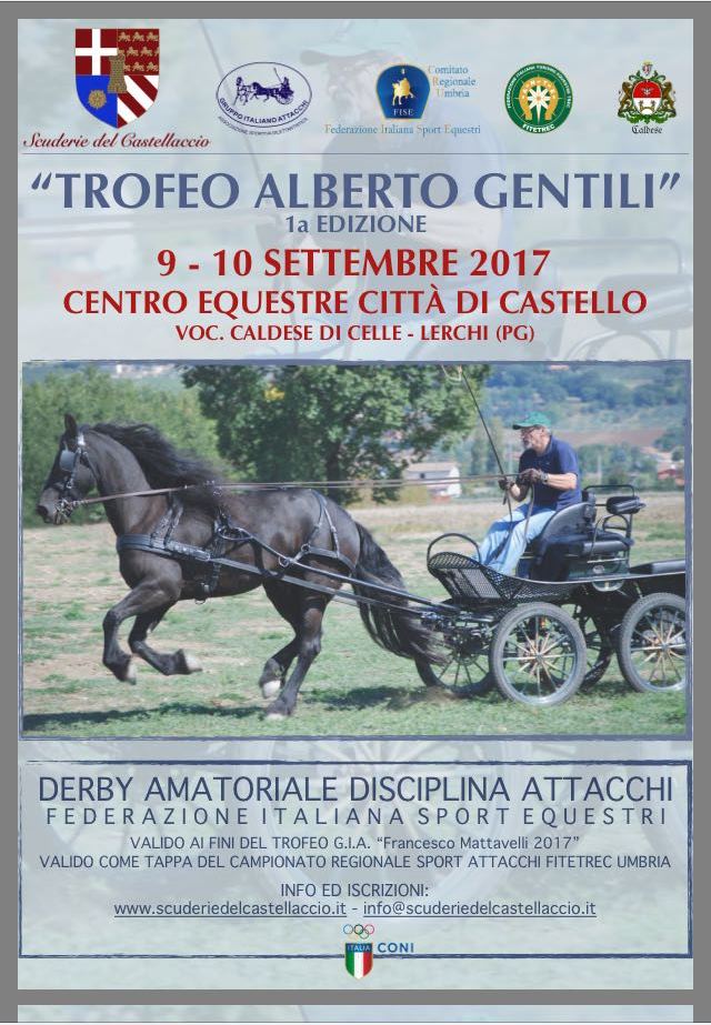 Locandina Trofeo Alberto Gentili