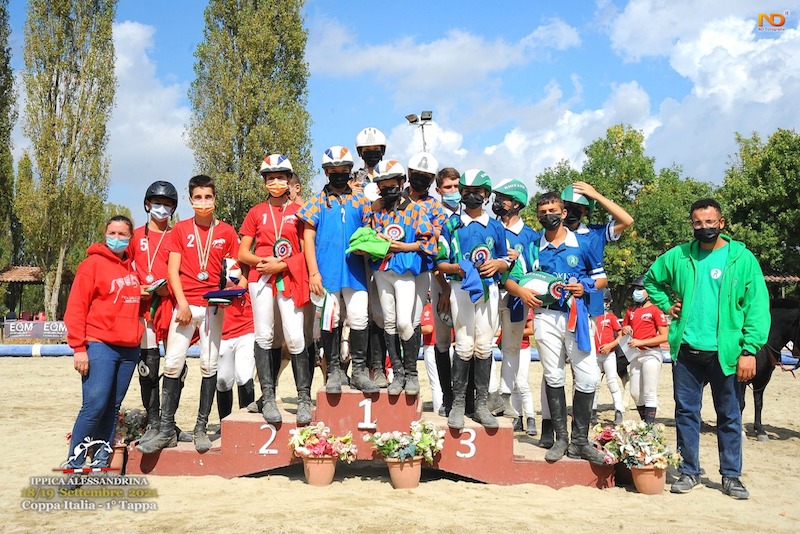 FISE Coppa Italia Pony 2021 premiazione categoria Allievi