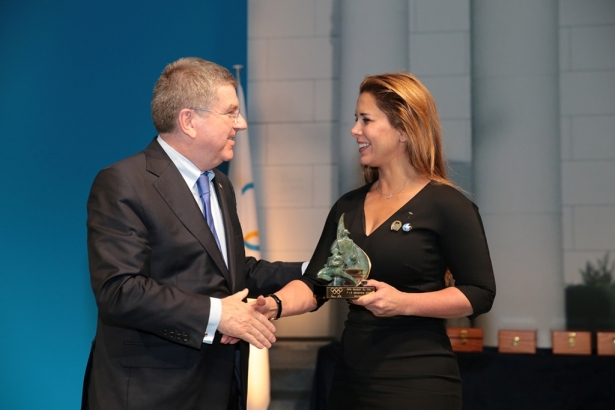 ATTUALITA': La Principessa Haya premiata dal CIO