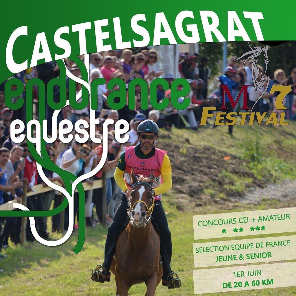 Endurance Castelsagrat Francia