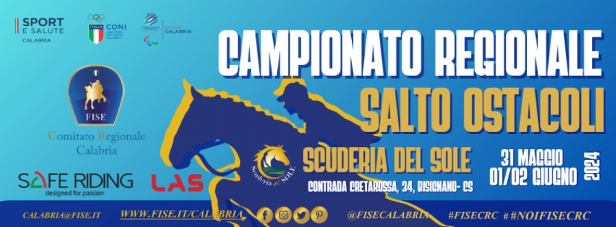 Campionato Regionale Salto Ostacoli 2024