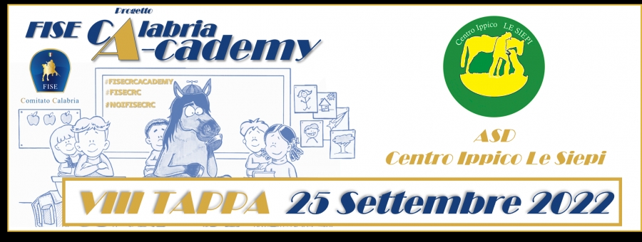 VIII tappa a-cademy le siepi 25 sett 2022