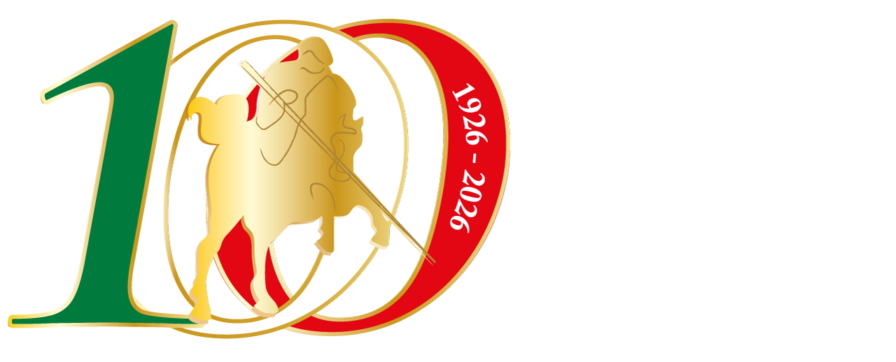Logo Federazione Italiana Sport Equestri - Centenario