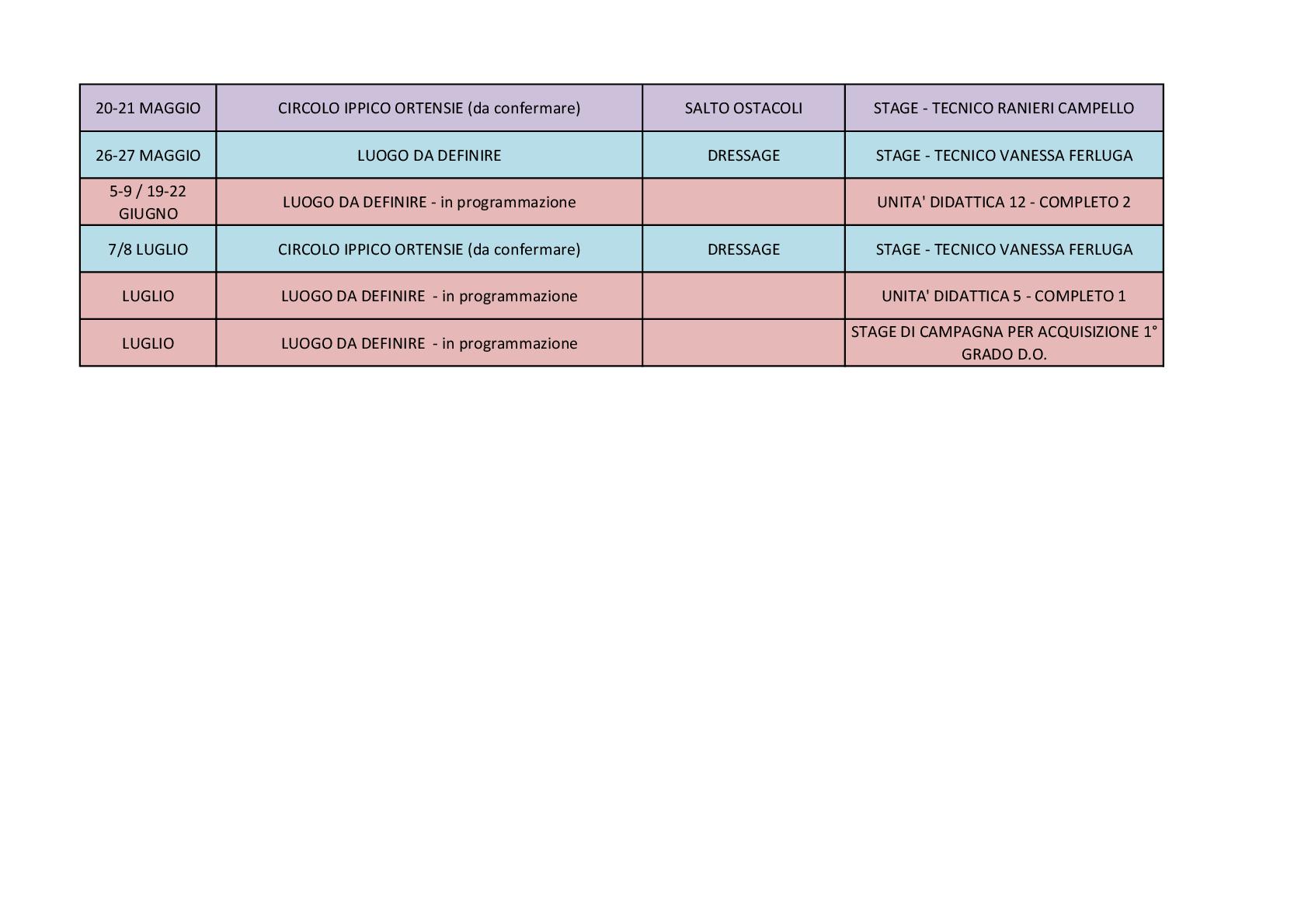 CALENDARIO FORMAZIONE PROVV.2023 002