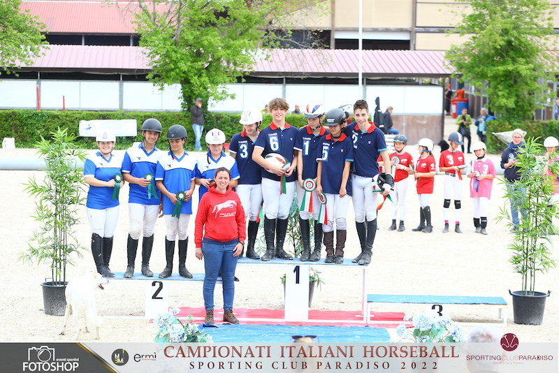 CI HB 2022 premiazione di tappa Pony