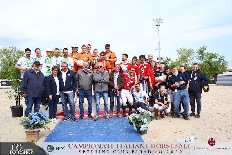 CI HB 2022 premiazione finale Senior Misto Serie A