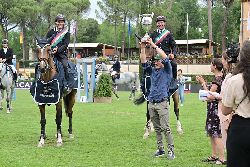 Premiazione Team Italian Champions Tour