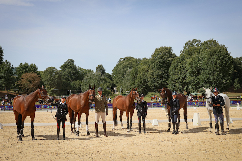 Azzurri squadra horseinspection