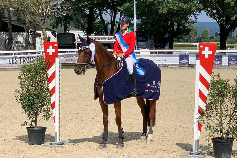 Veronica Carta e Leo Lionni GP Junior Zurigo 2022