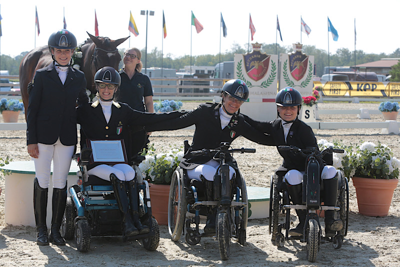 PREMIAZIONE SQUADRA PARA ORNAGO