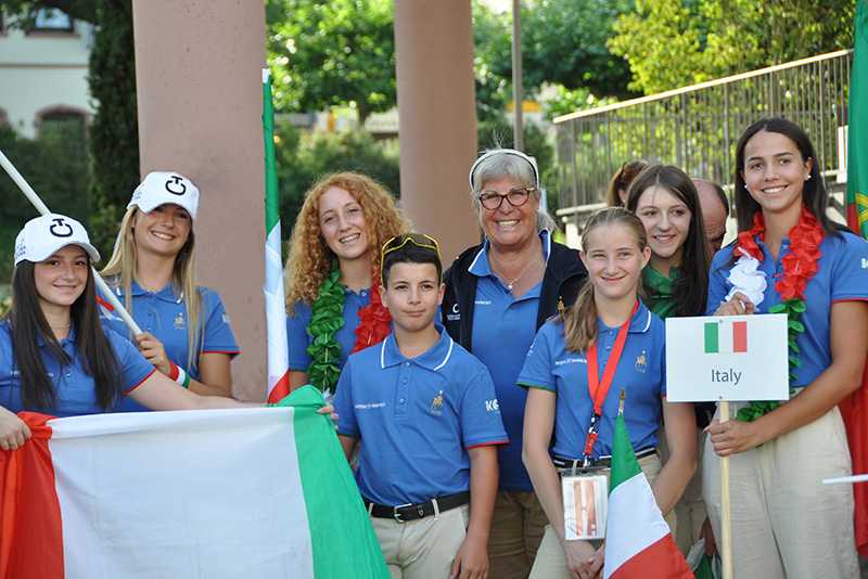 TEAM ITALIA EUROPEI CH J 2023