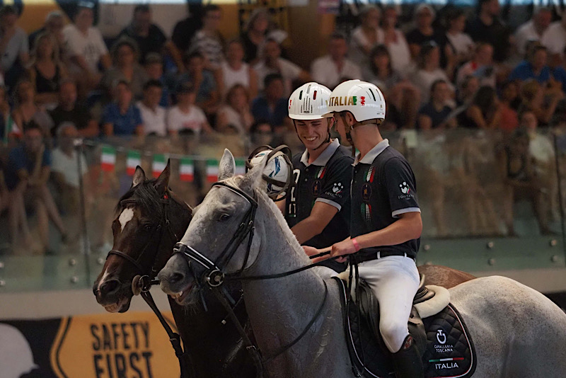 Federação Italiana de Esportes Equestres – Campeonato Europeu FIHB: o terceiro dia