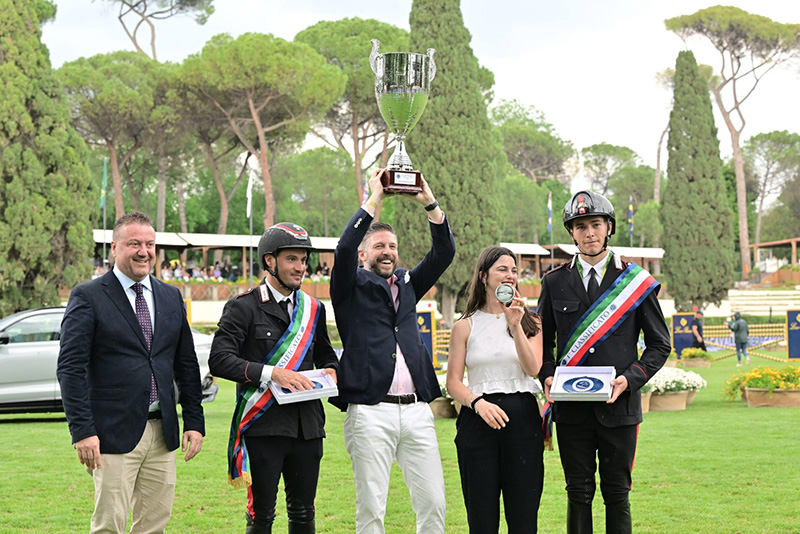 Team Selleria Equipe Italian Champions Tour Piazza di Siena Fieracavalli