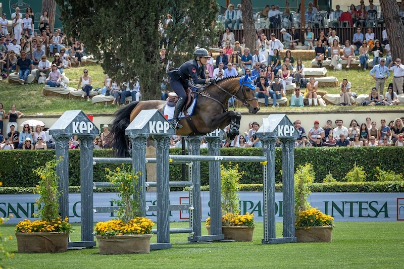 Giulia MARTINENGO MARQUET ITA DELTA DELISLE Piazza di Siena CSIO di Roma 2025 Master DInzeo ROLEX Gran Premio ROMA 2