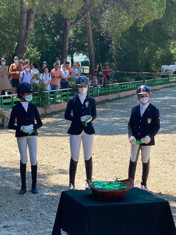 Premiazioni Dressage