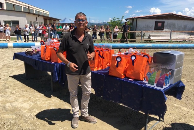 4th Horseball Champions Tour Fabrizio Sforza e tavolo premiazione 002