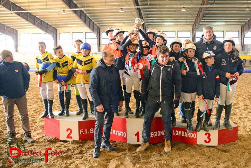 Coppa Italia Horse Ball 2017 premiazione cat.Pony Esordienti ott