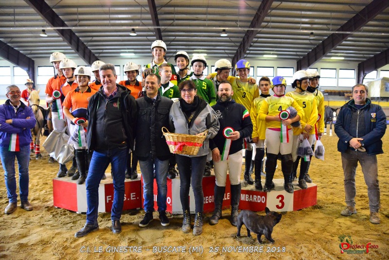 Coppa Italia Horse Ball 2018 premiazione Pony Allievi