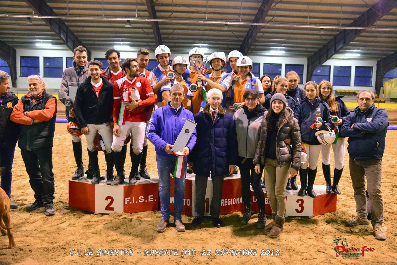 Coppa Italia Horse Ball 2018 premiazione Senior Elite