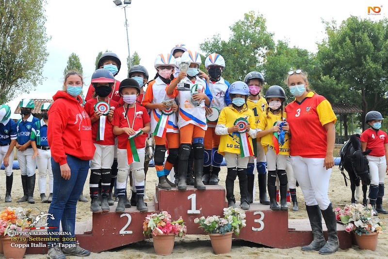 FISE Coppa Italia Pony 2021 premiazione categoria Pulcini