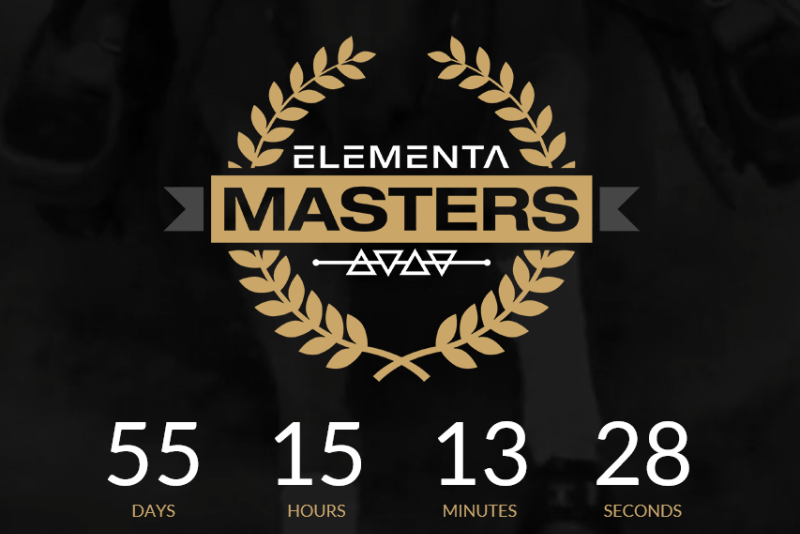Logo Elementa Master count down