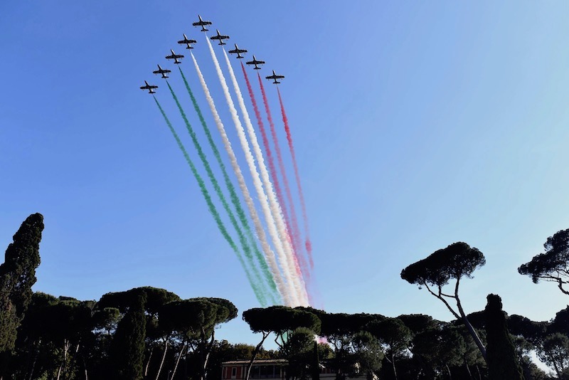 Frecce Tricolori PdS 8584 ph Simone Ferraro CONI