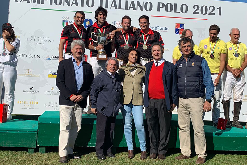 PREMIAZIONE BATTISTONI CAMPIONATO ITALIANO POLO