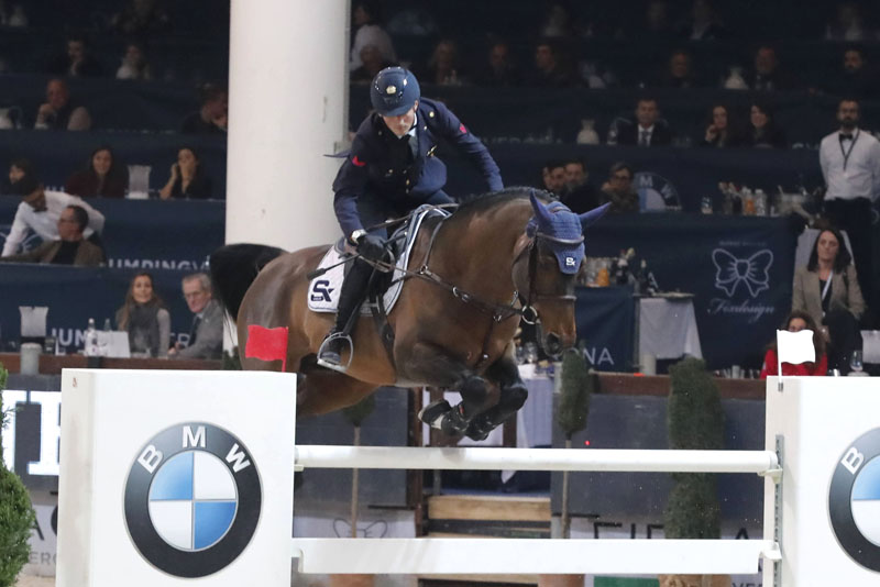 Lorenzo De Luca su Amitages Boy JumpingVerona SGrasso