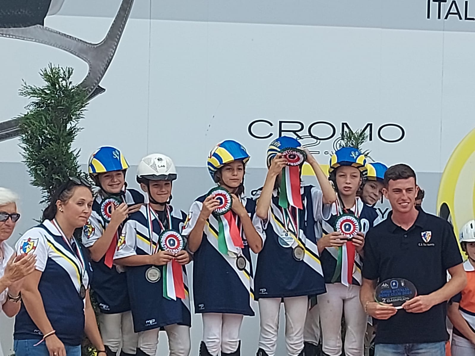 foto campionati italiani Horseball pony 2024