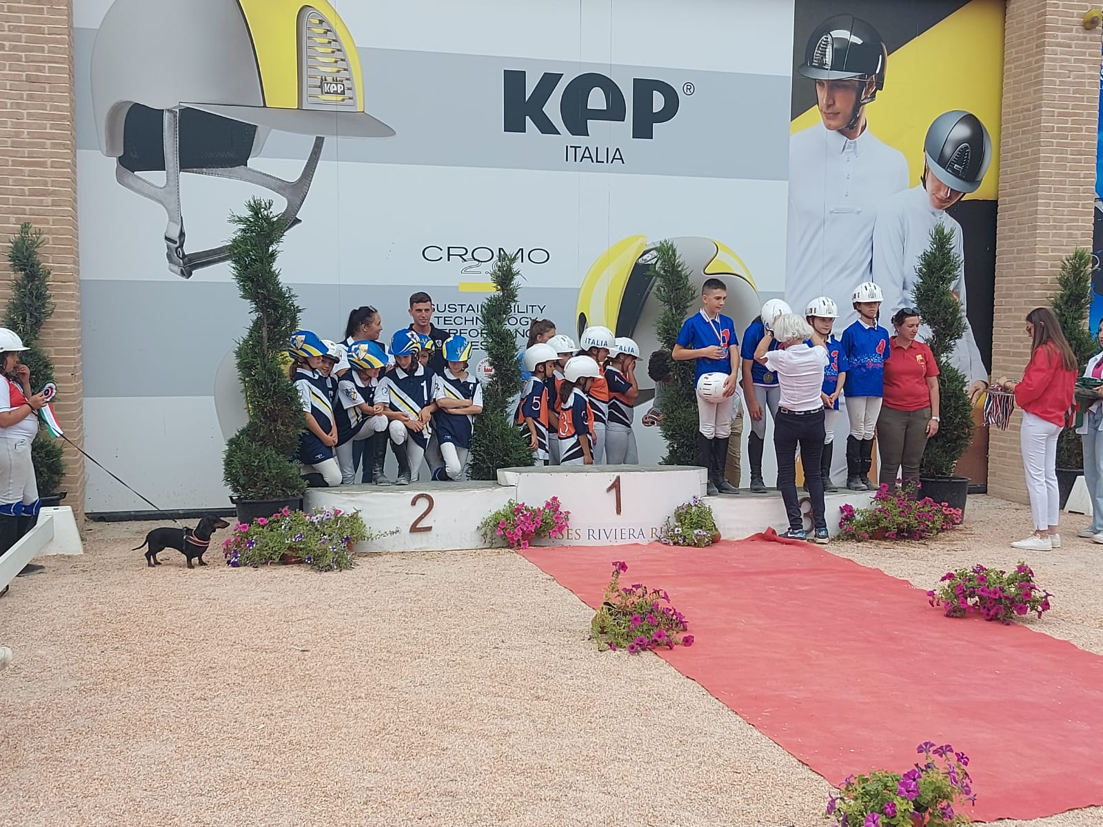 foto campionati italiani Horseball pony 2024