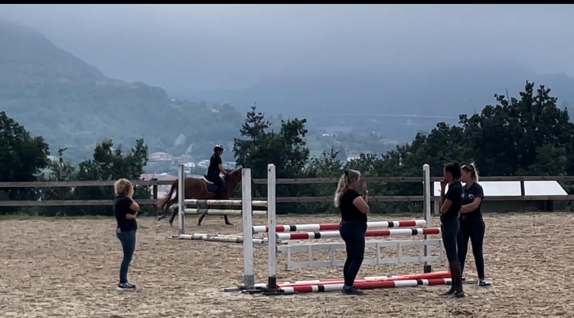 foto ritiro ponyadi 2024 black horse - s i finalese
