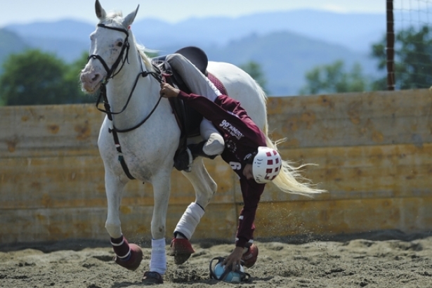 PONYADI: Horseball in campo al IV Reggimento Carabinieri di Tor di Quinto