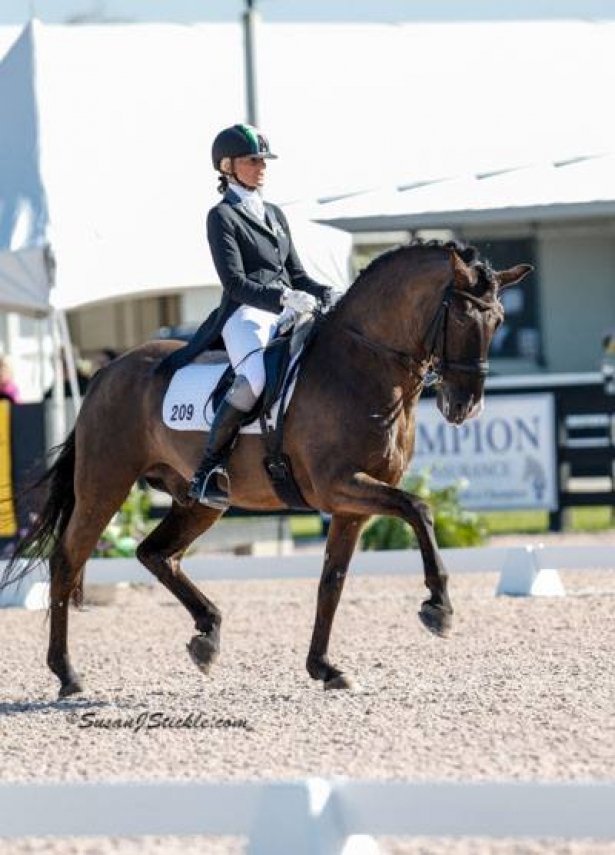 DRESSAGE: Silvia Rizzo al CDI4* di Hagen