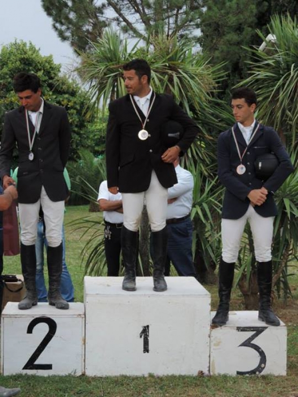 PREMIATI I CAMPIONI LUCANI 2014 SALTO OSTACOLI