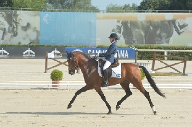 DRESSAGE: Europei Pony, Campanella in finale!