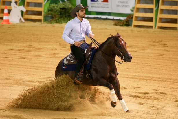 WEG2014: Reining: Lendi miglior azzurro dopo prima giornata