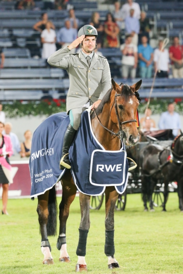 SALTO OSTACOLI: Inno di Mameli per Gaudiano ad Aachen