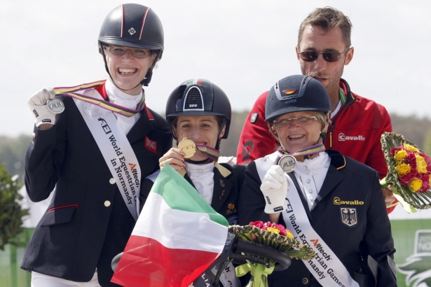 WEG2014: PARADRESSAGE. SARA MORGANTI CAMPIONESSA DEL MONDO
