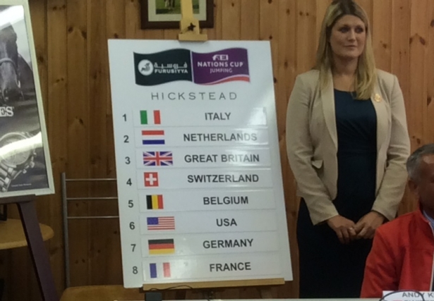SALTO OSTACOLI: Italia parte per prima a Hickstead