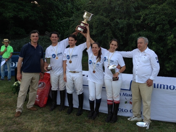 POLO: La Mimosa Campione d’Italia 2014