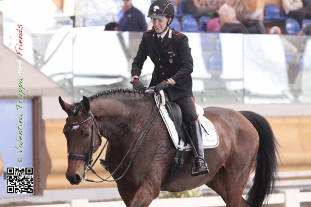 Dressage: Truppa terza nel Prix St Georges di Treffen