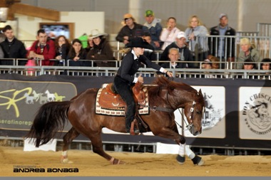 Reining grande protagonista a RomaCavalli