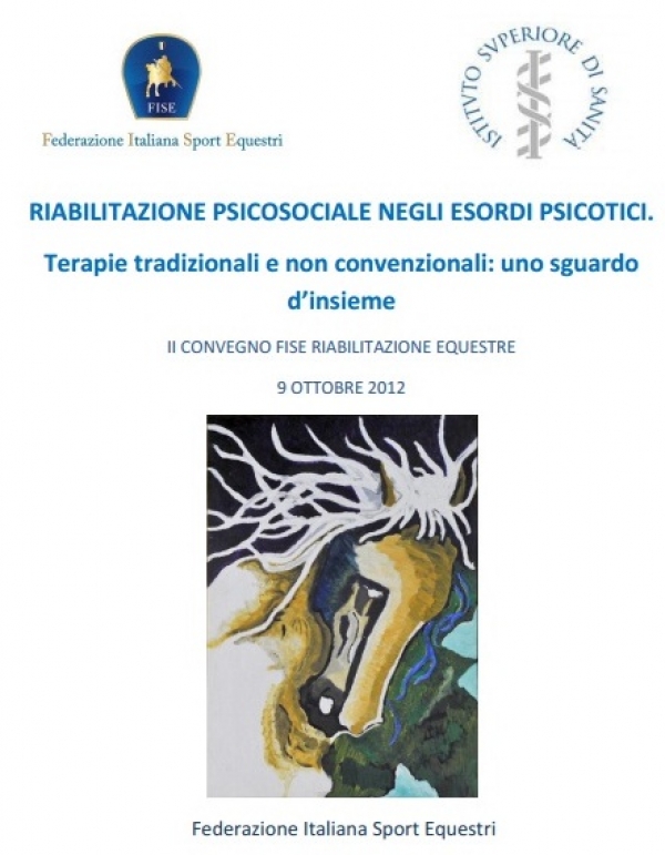 RIABILITAZIONE EQUESTRE: DOMANI CONVEGNO NAZIONALE