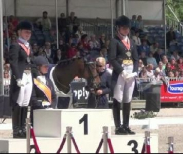 Dressage: bronzo per Chiara Prjis Vitale