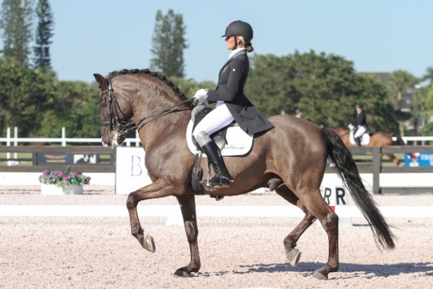 DRESSAGE: Silvia Rizzo al CDI 3 stelle di Wellington