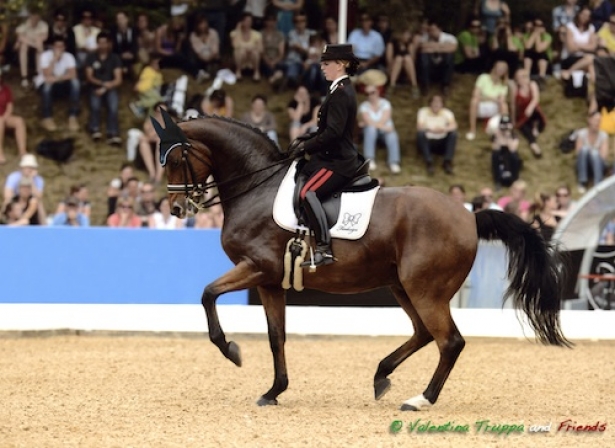 DRESSAGE: Valentina Truppa incanta Lione