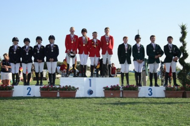 GERMANY TAKES TEAM JUMPING GOLD FOR THE SIXTH TIME