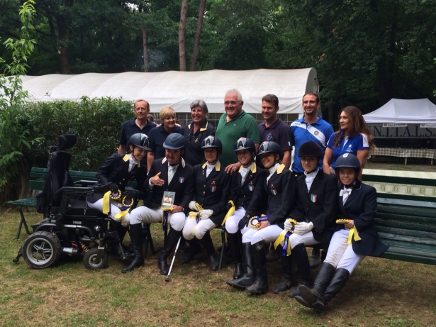 EQUITAZIONE PARALIMPICA: Cecilia, Morganti e Salvadè a segno a Somma Lombardo
