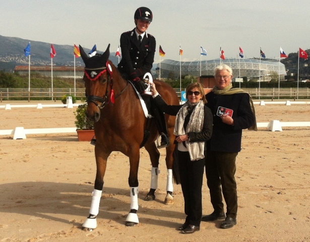 DRESSAGE: Iemi sugli scudi a Nizza