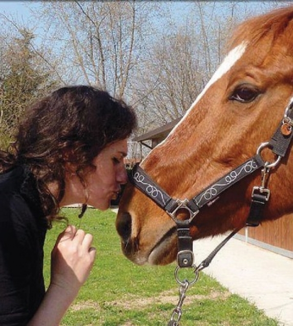 Pedro, il cavallo che aiuta le persone